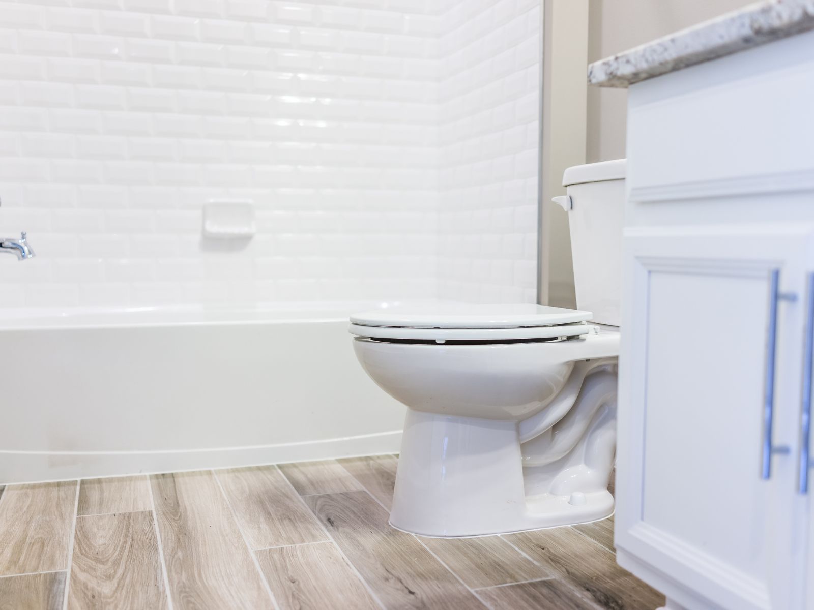 Bathroom and detail cleaning